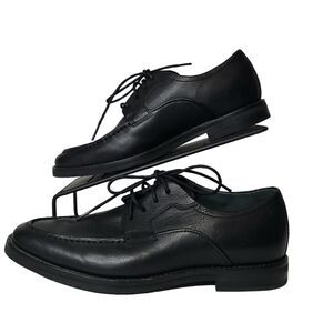 Sperry Gold Cup Black Leather Oxford Derby Men's Size 8 Lace Up Dress Shoes